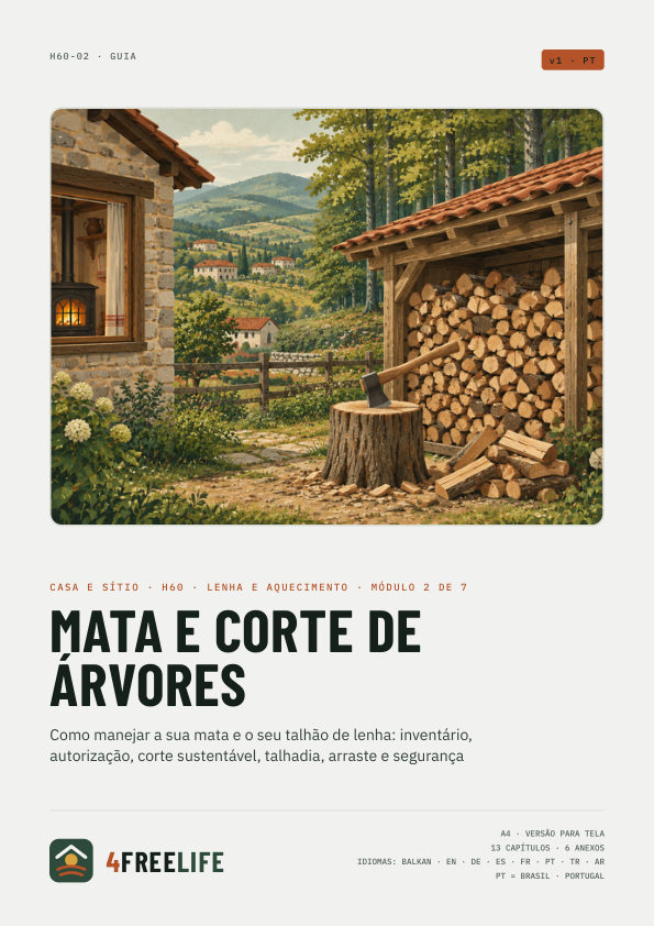 Mata e corte de árvores