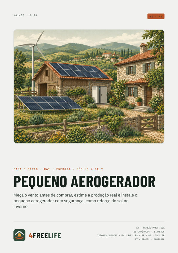 Pequeno aerogerador