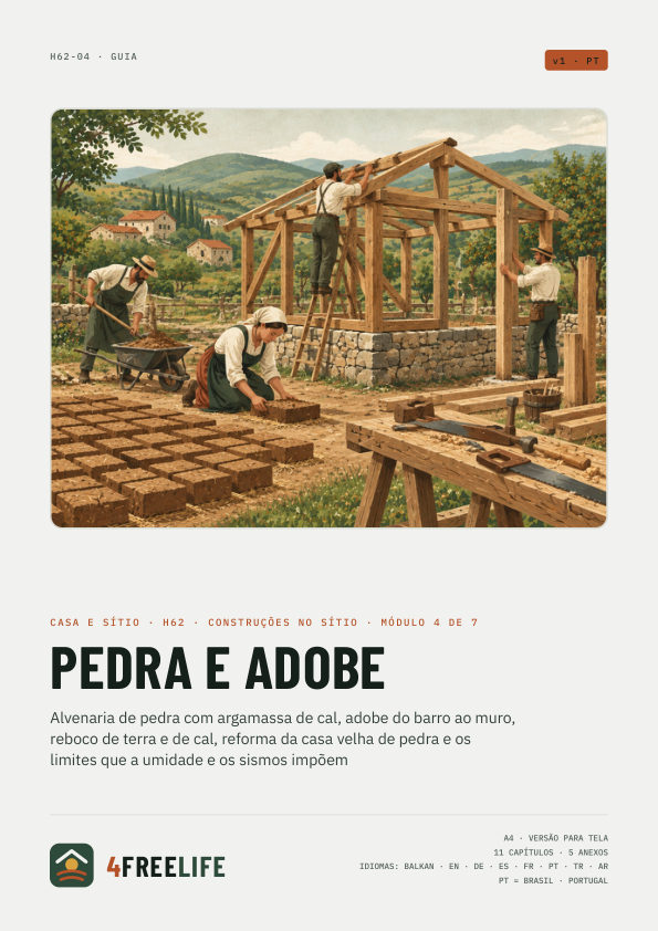Pedra e adobe