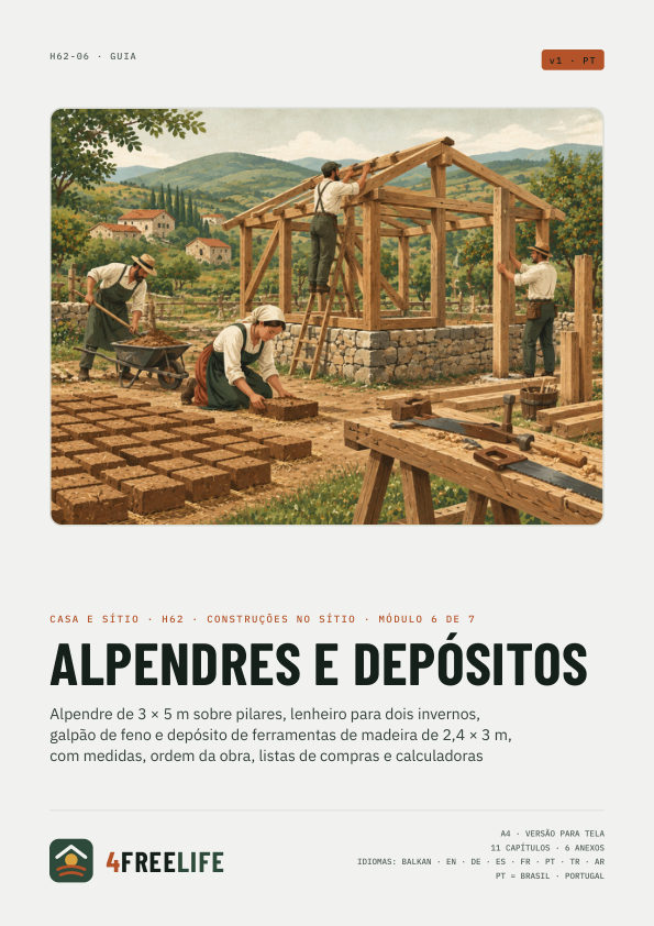 Alpendres e depósitos
