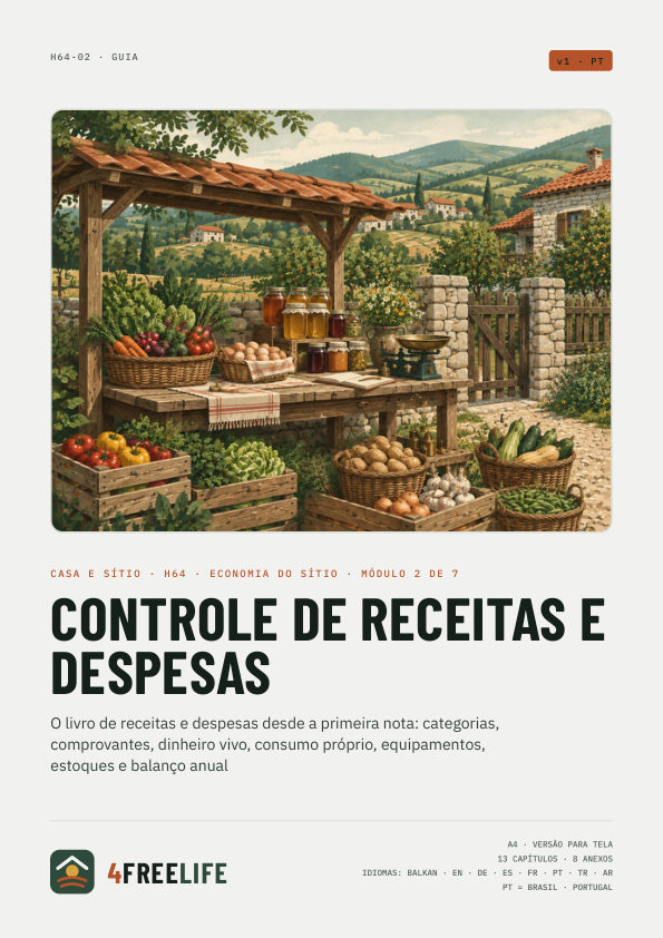 Controle de receitas e despesas