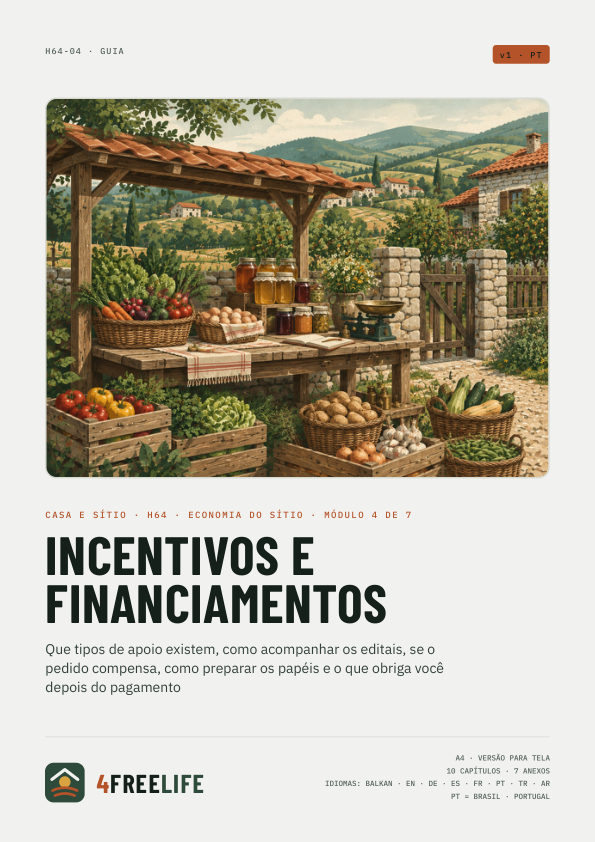Incentivos e financiamentos