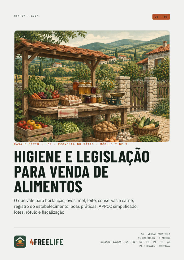 Higiene e legislação para venda de alimentos