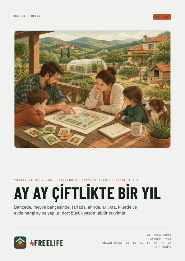 Ay ay çiftlikte bir yıl