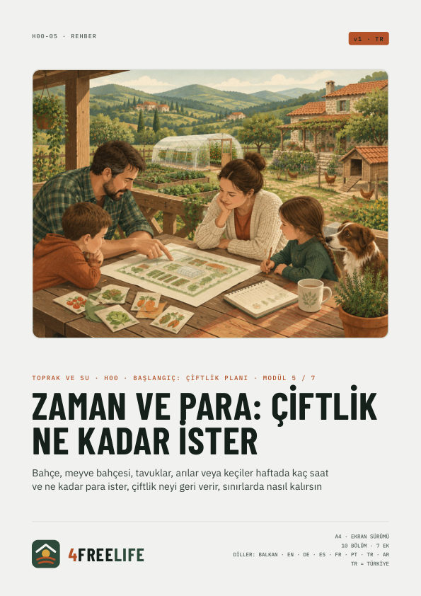 Zaman ve para: çiftlik ne kadar ister