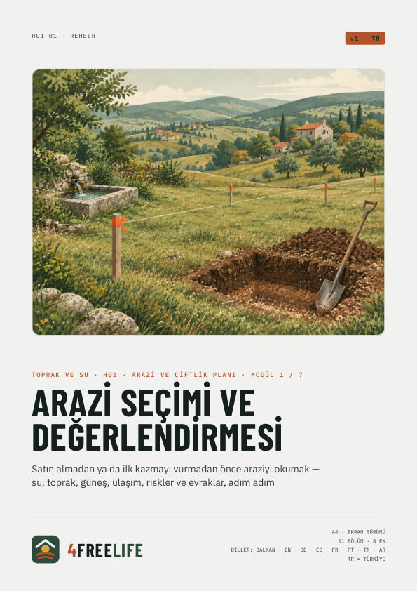 Arazi seçimi ve değerlendirmesi