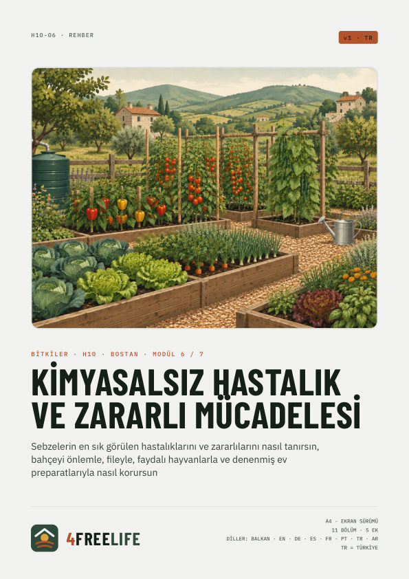 Kimyasalsız hastalık ve zararlı mücadelesi