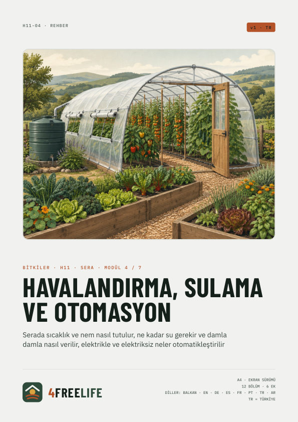Havalandırma, sulama ve otomasyon