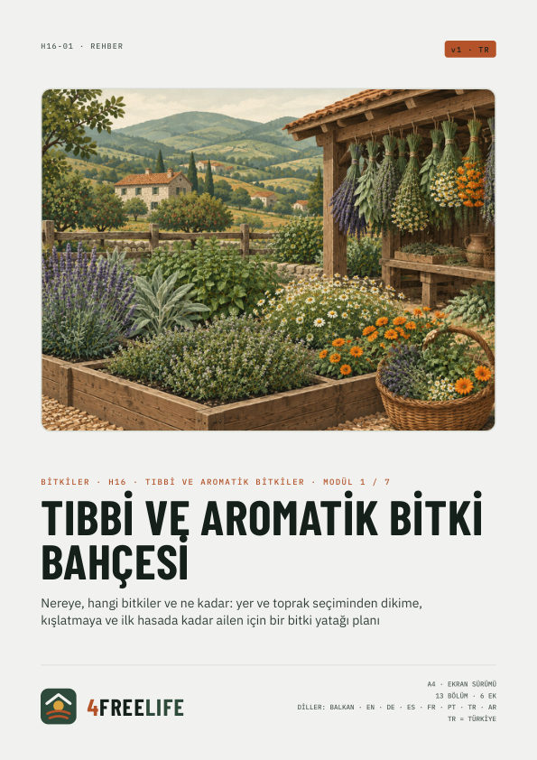 Tıbbi ve aromatik bitki bahçesi