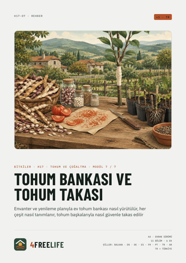 Tohum bankası ve tohum takası