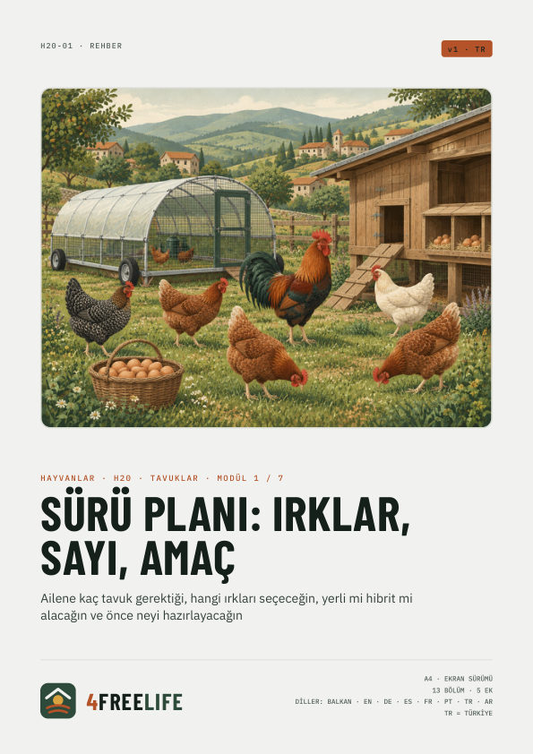 Sürü planı: ırklar, sayı, amaç