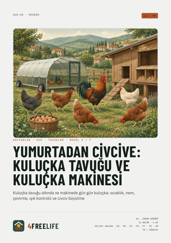 Yumurtadan civcive: kuluçka tavuğu ve kuluçka makinesi
