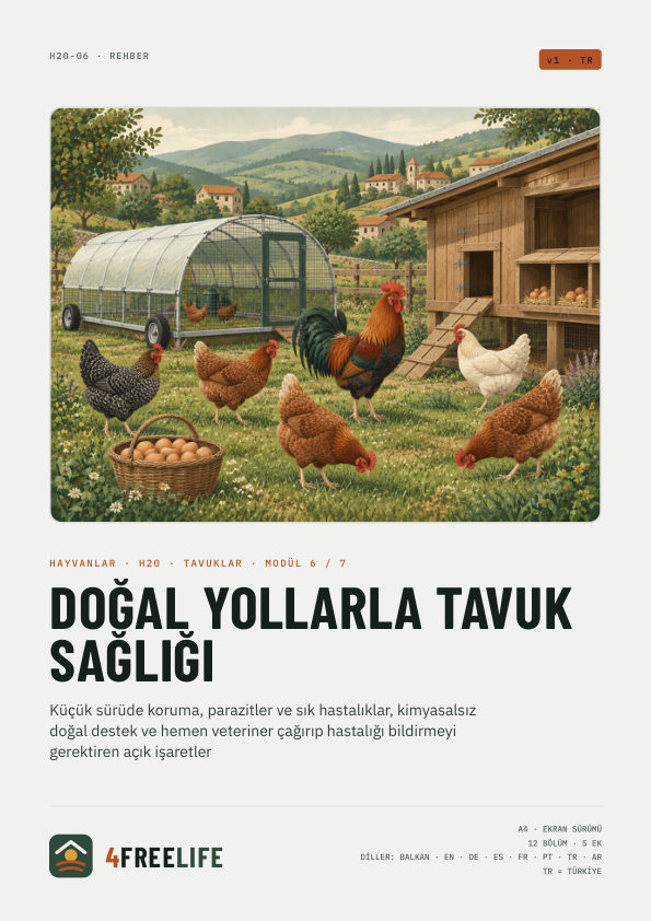 Doğal yollarla tavuk sağlığı