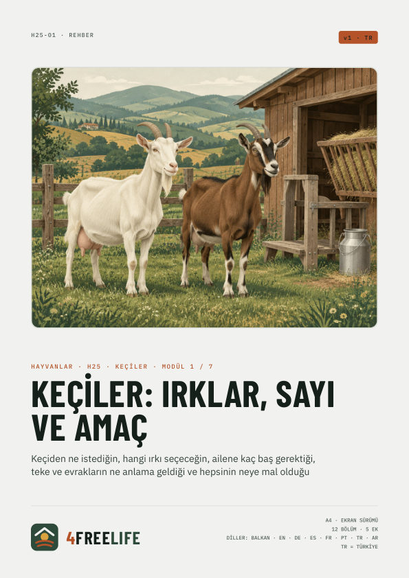 Keçiler: ırklar, sayı ve amaç