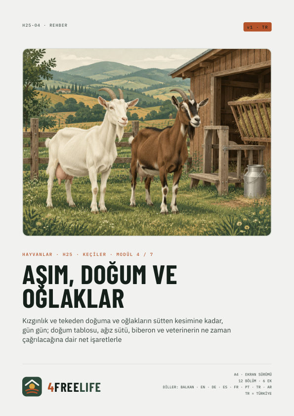 Aşım, doğum ve oğlaklar