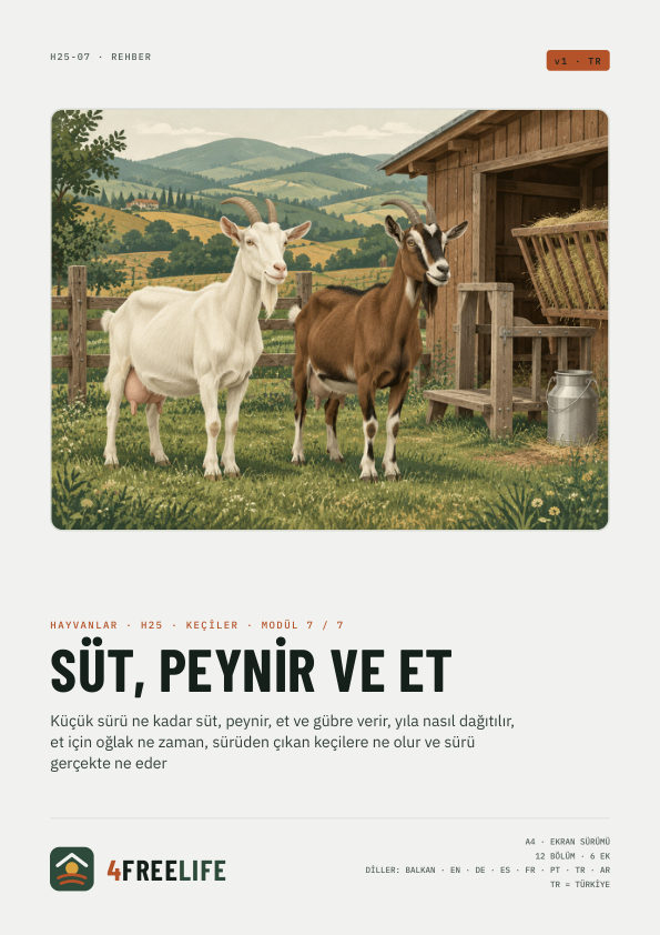 Süt, peynir ve et