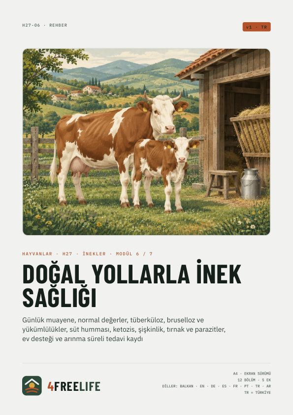 Doğal yollarla inek sağlığı