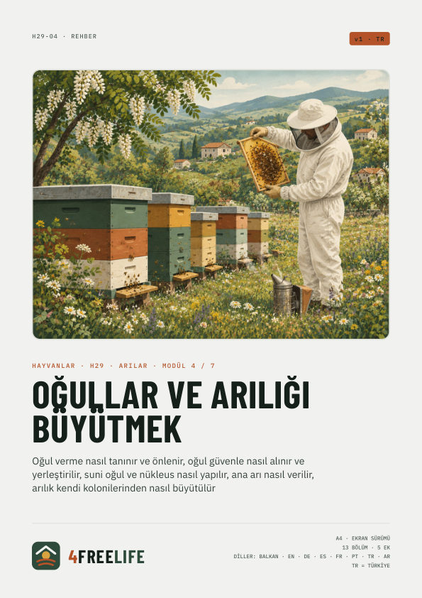 Oğullar ve arılığı büyütmek