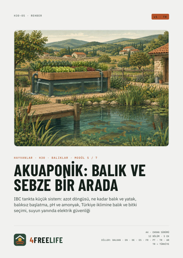 Akuaponik: balık ve sebze bir arada