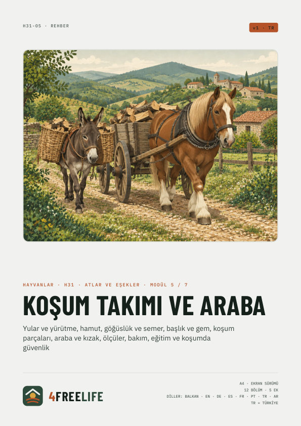 Koşum takımı ve araba