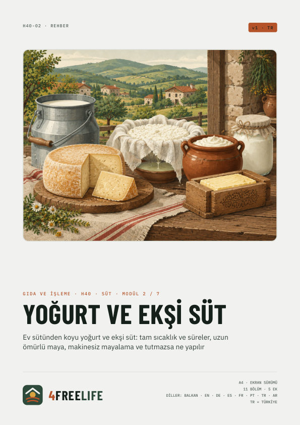 Yoğurt ve ekşi süt