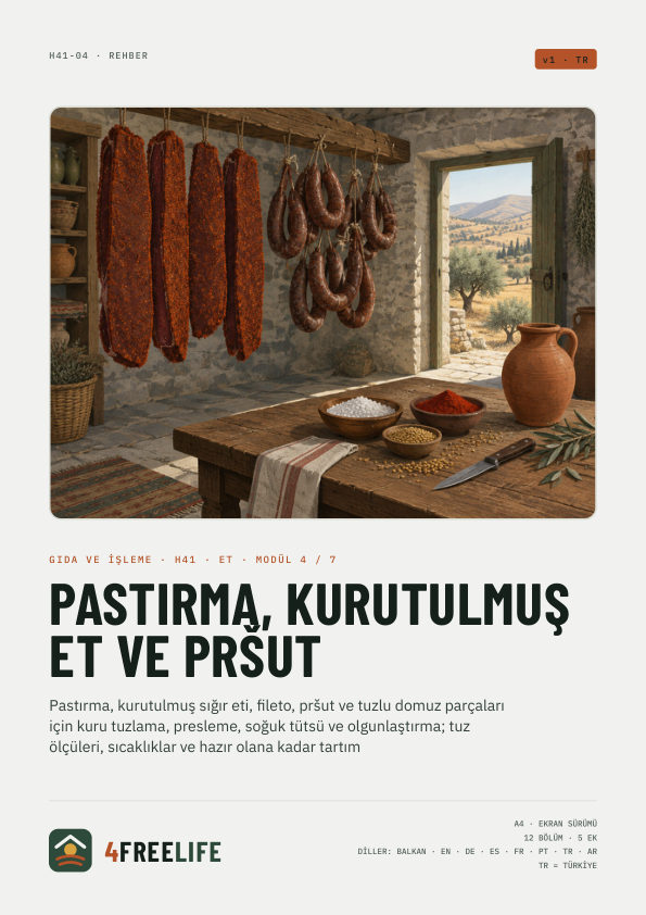 Pastırma, kurutulmuş et ve pršut