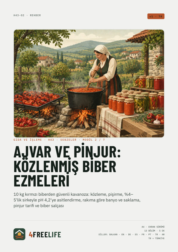 Ajvar ve pinjur: közlenmiş biber ezmeleri