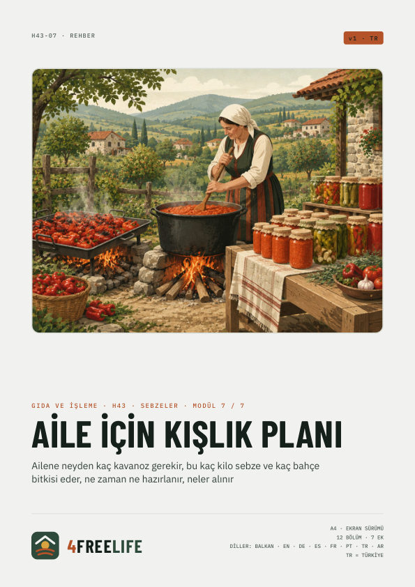 Aile için kışlık planı