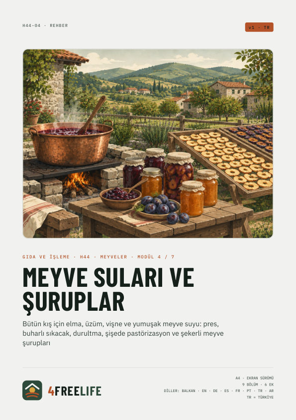 Meyve suları ve şuruplar
