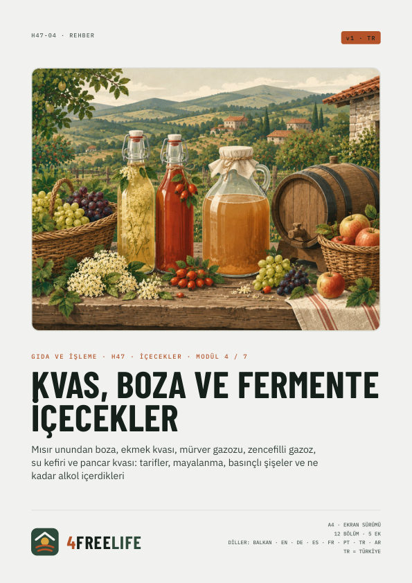 Kvas, boza ve fermente içecekler