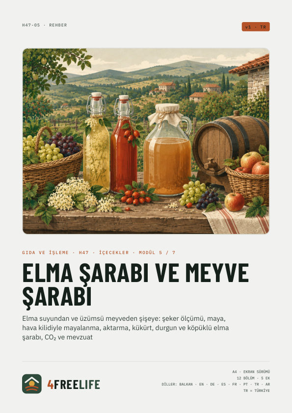 Elma şarabı ve meyve şarabı