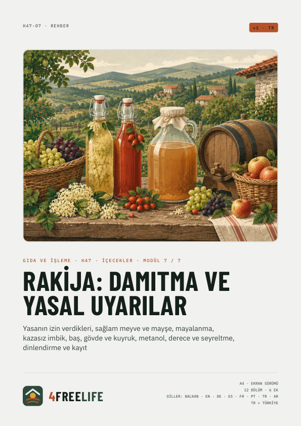 "Rakija: damıtma ve yasal uyarılar"