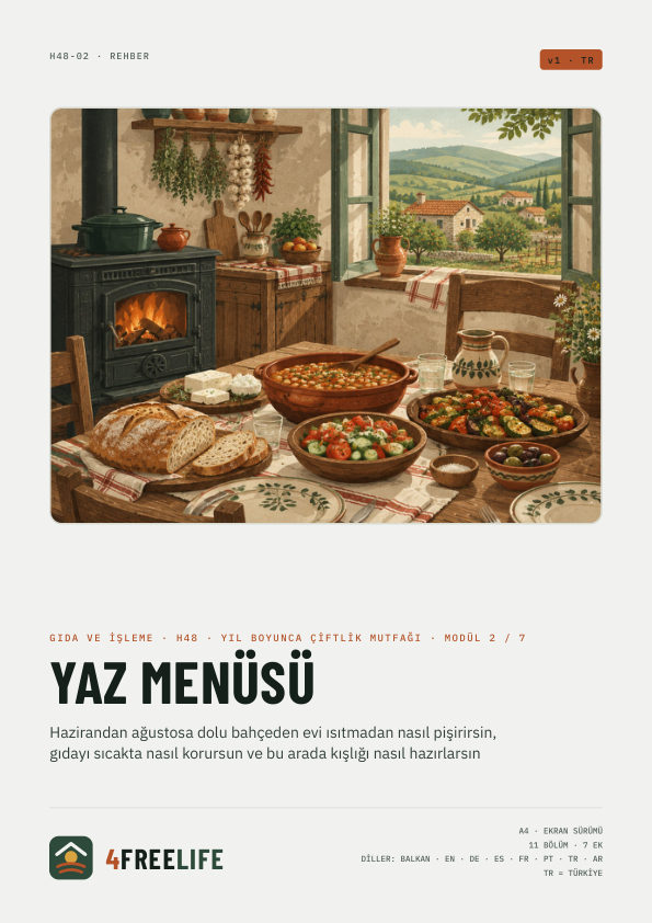 Yaz menüsü