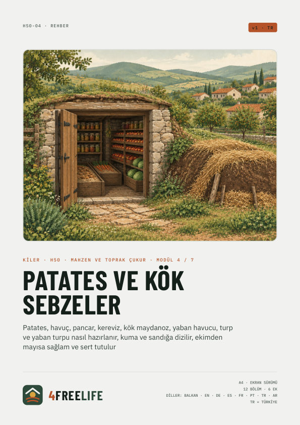 Patates ve kök sebzeler