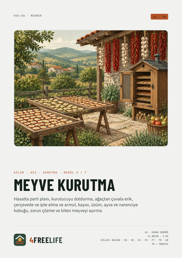 Meyve kurutma