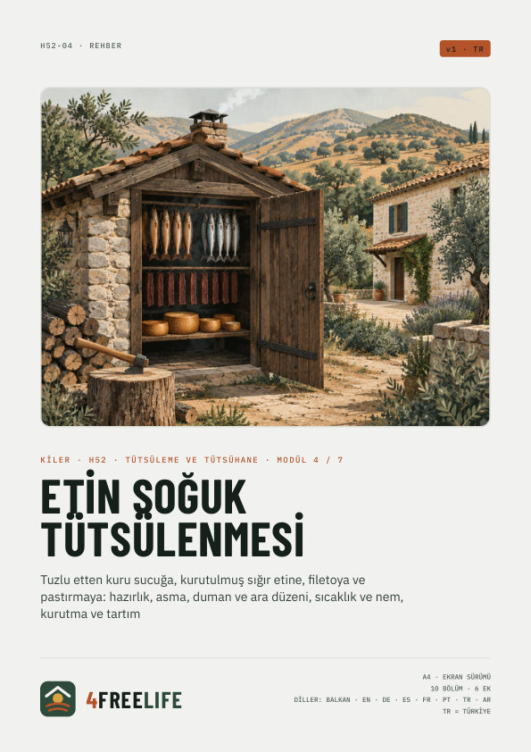 Etin soğuk tütsülenmesi