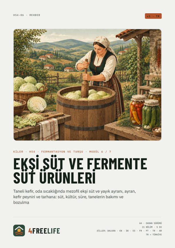 Ekşi süt ve fermente süt ürünleri