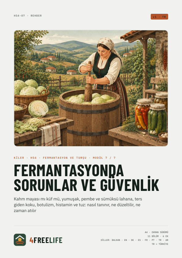 Fermantasyonda sorunlar ve güvenlik
