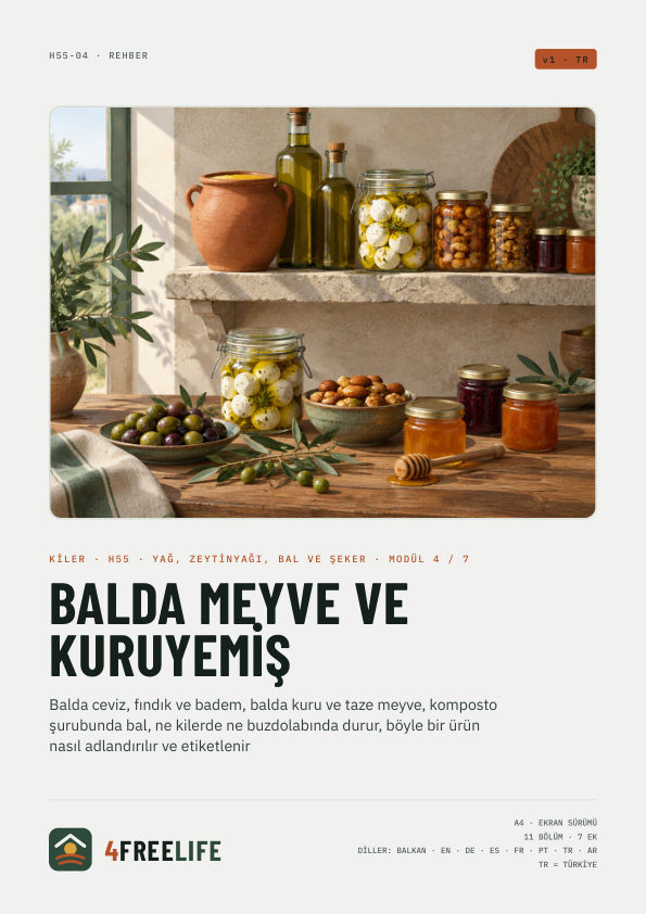 Balda meyve ve kuruyemiş