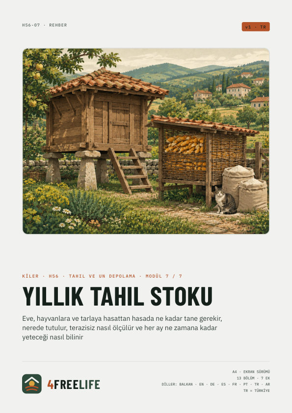 Yıllık tahıl stoku