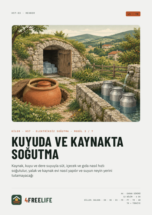 Kuyuda ve kaynakta soğutma
