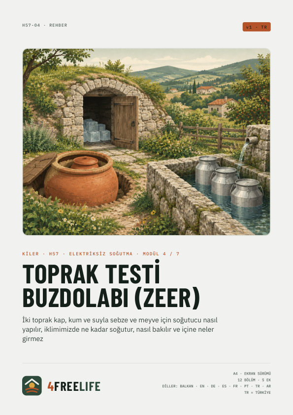 Toprak testi buzdolabı (zeer)