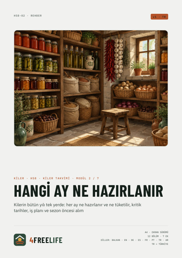 Hangi ay ne hazırlanır