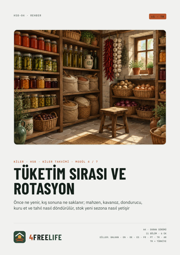 Tüketim sırası ve rotasyon