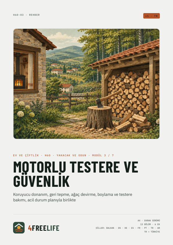 Motorlu testere ve güvenlik