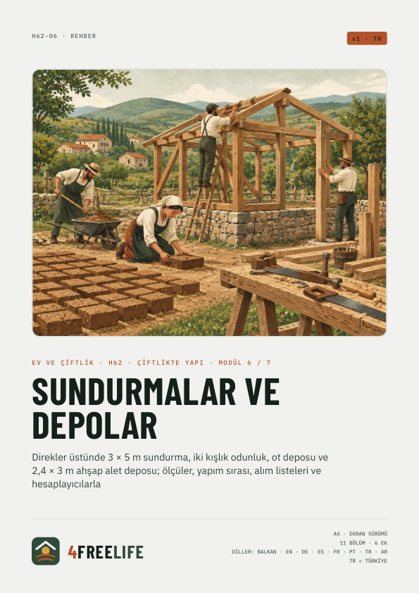 Sundurmalar ve depolar
