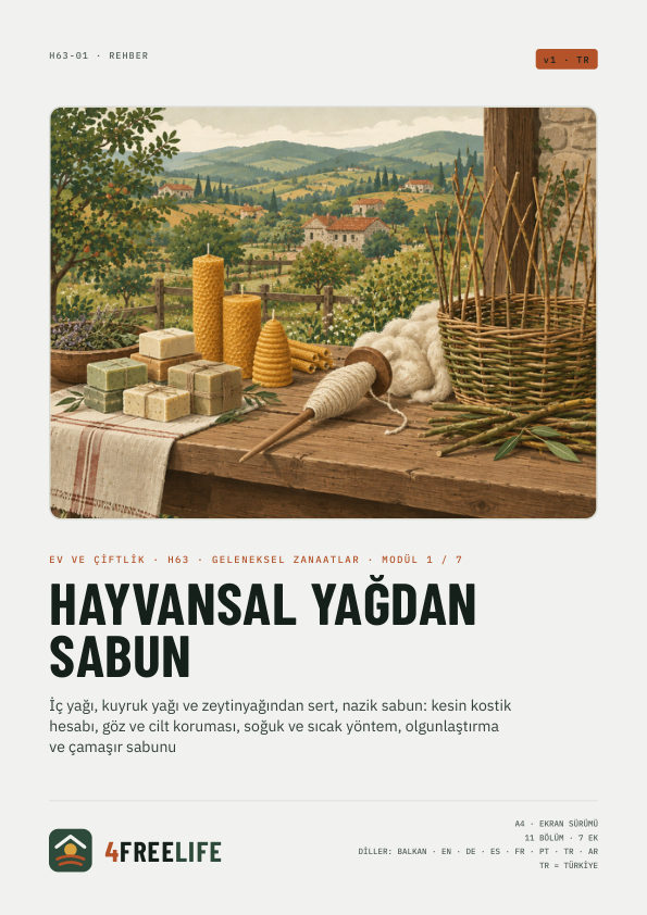 Hayvansal yağdan sabun
