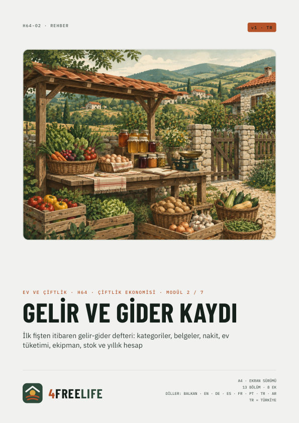 Gelir ve gider kaydı