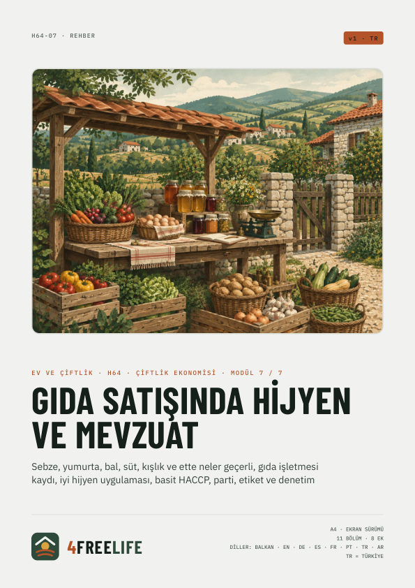 Gıda satışında hijyen ve mevzuat